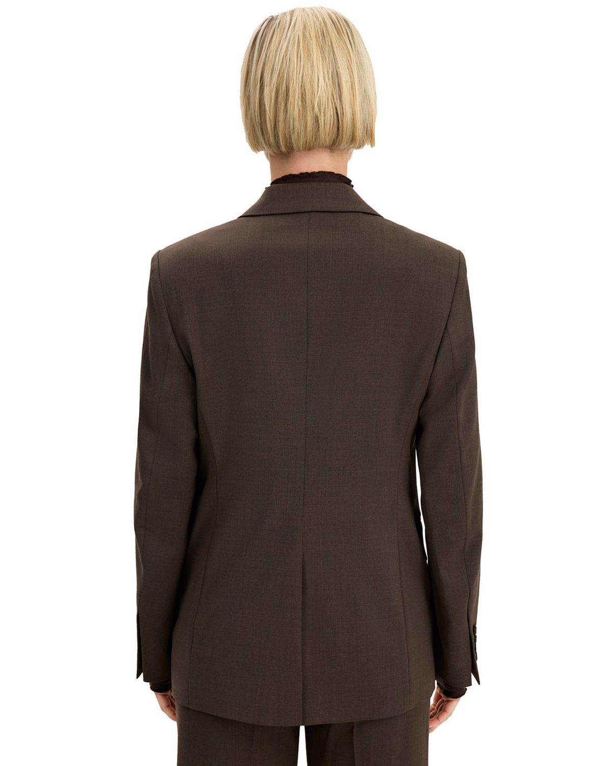 Delilah Blazer Walnut Brown