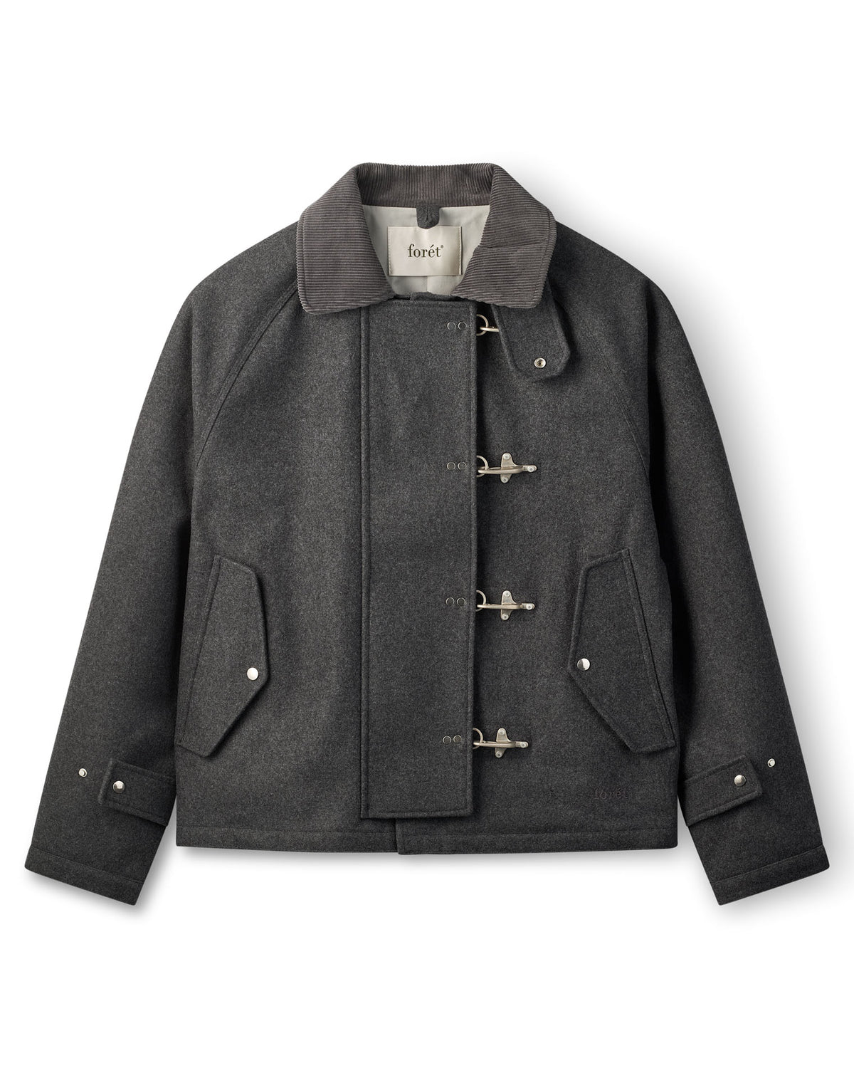 Cinder Wool Jacket Grey