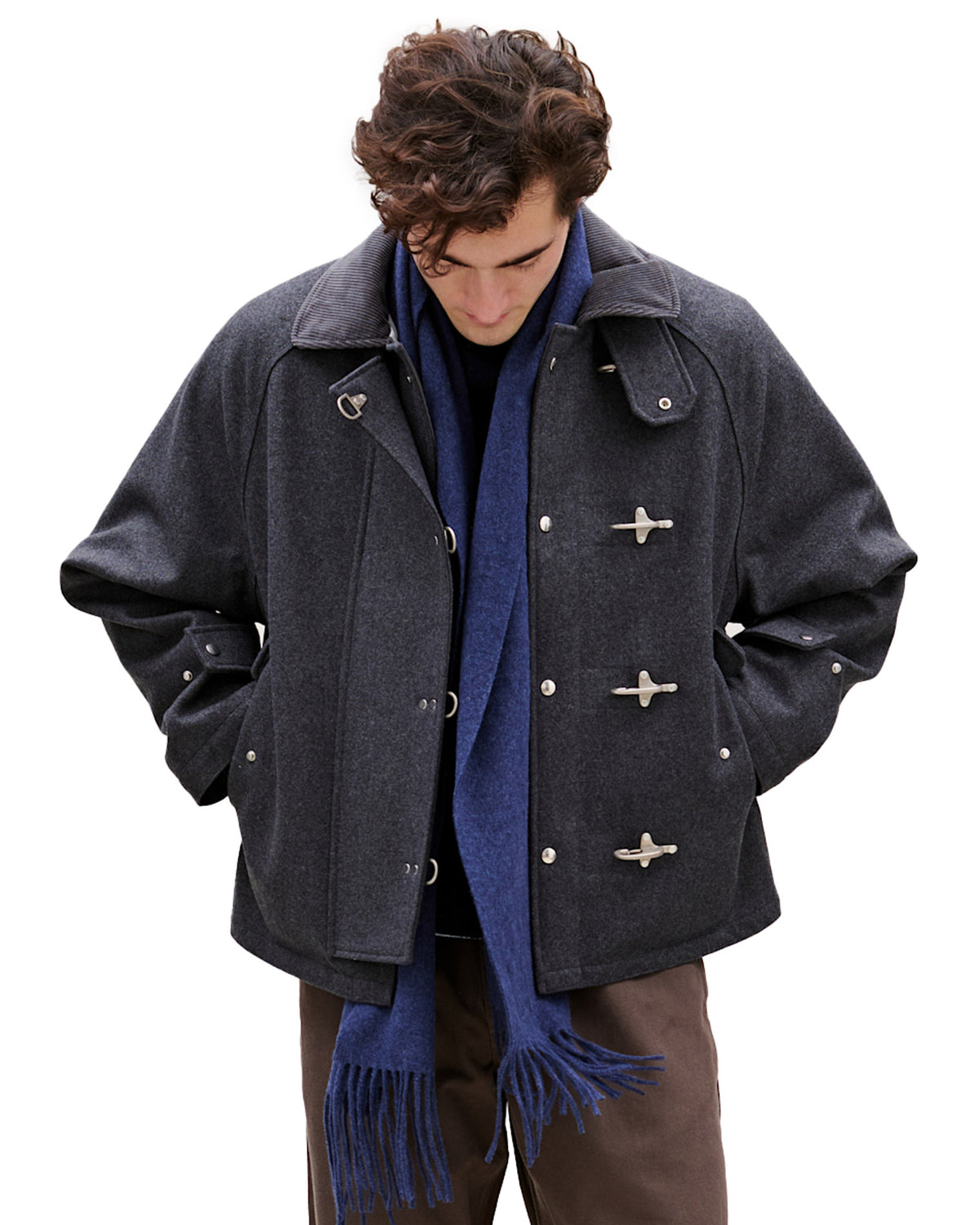 Cinder Wool Jacket Grey