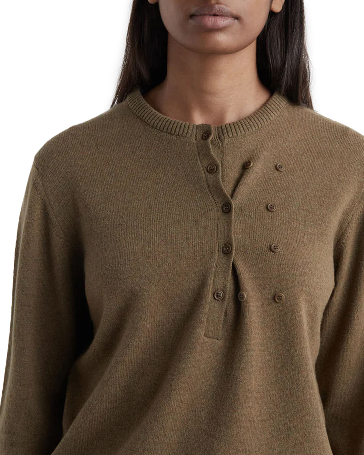 Escorial Knit Sweater Brown