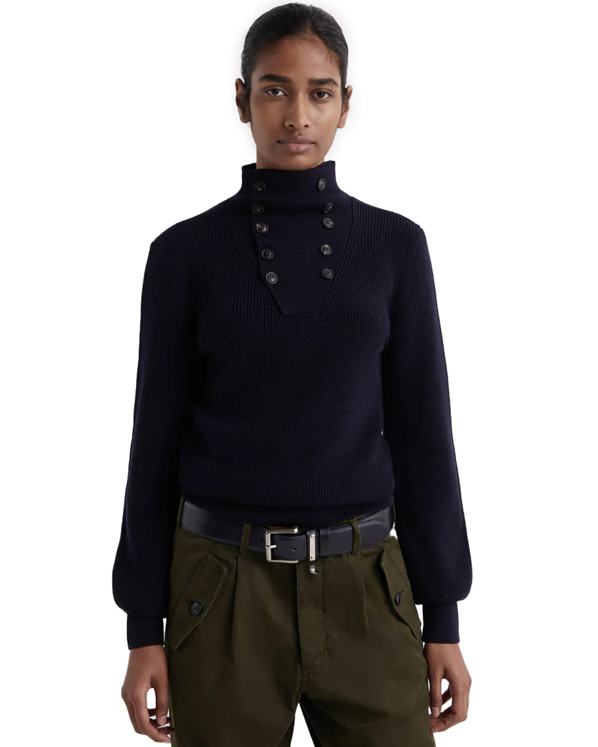 Milon Turtleneck Sweater Navy