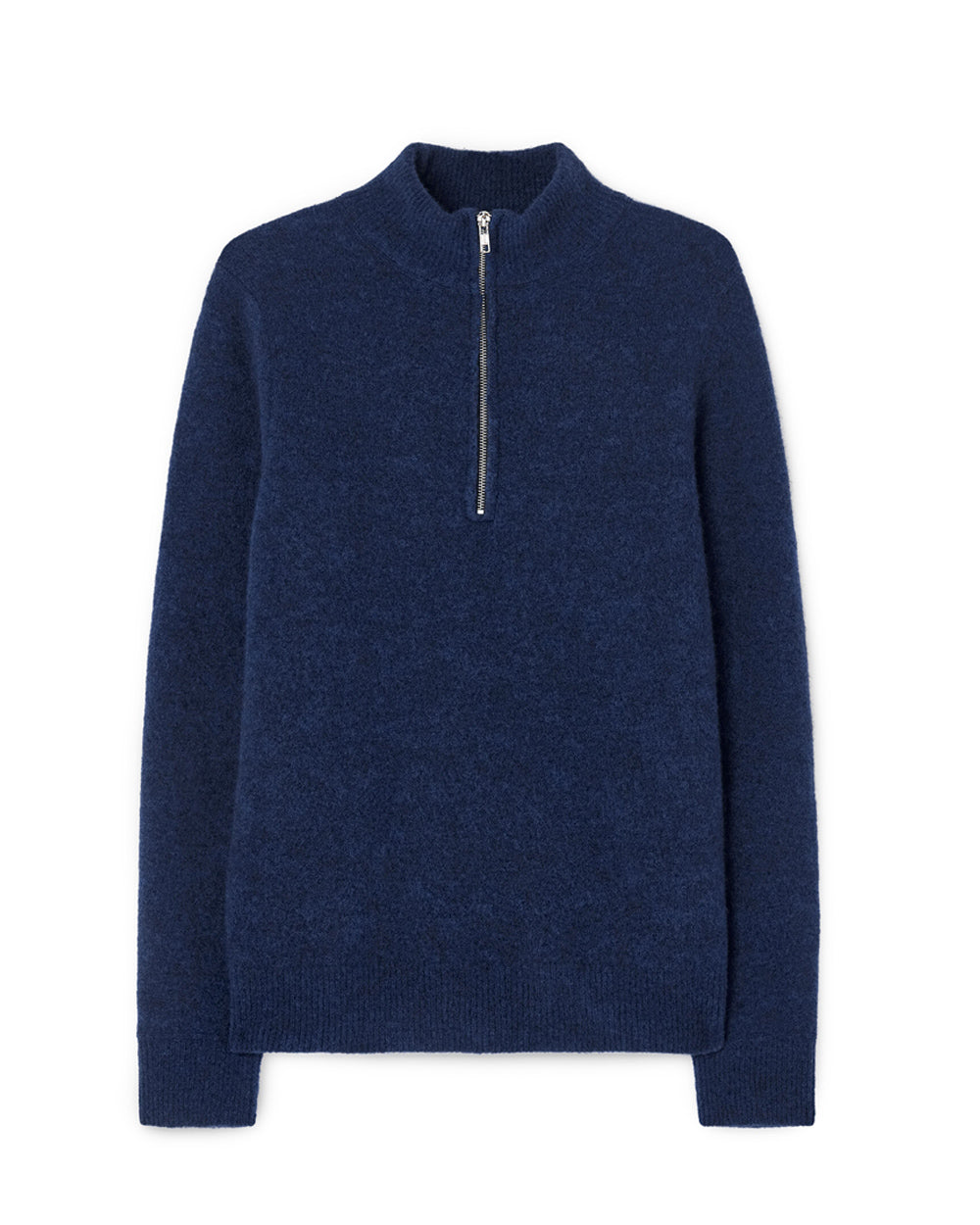 Andrew Yak Sweater Deep Blue