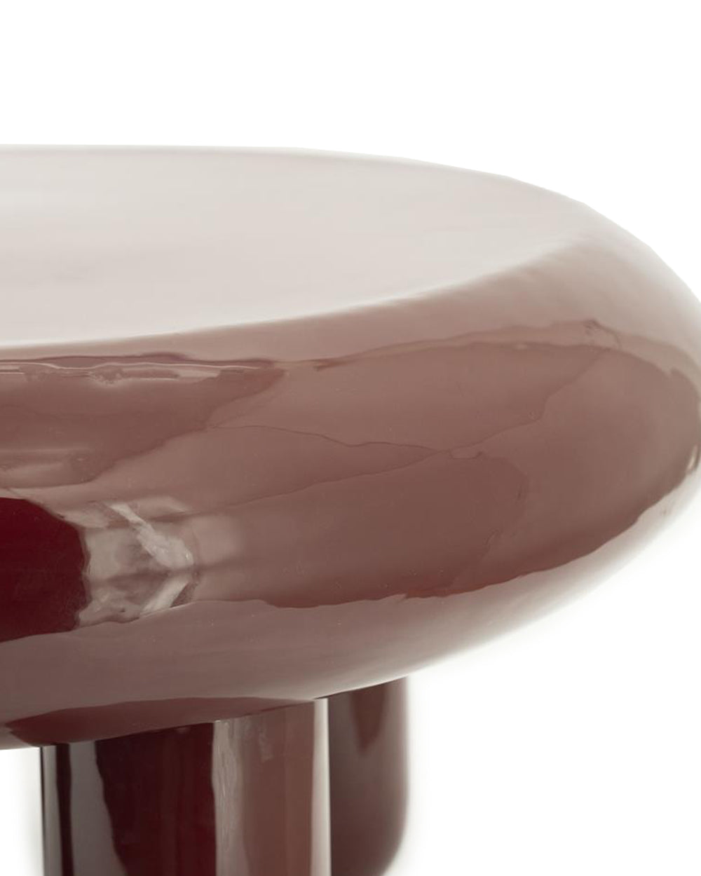 Coffee Table Balloon Burgundy