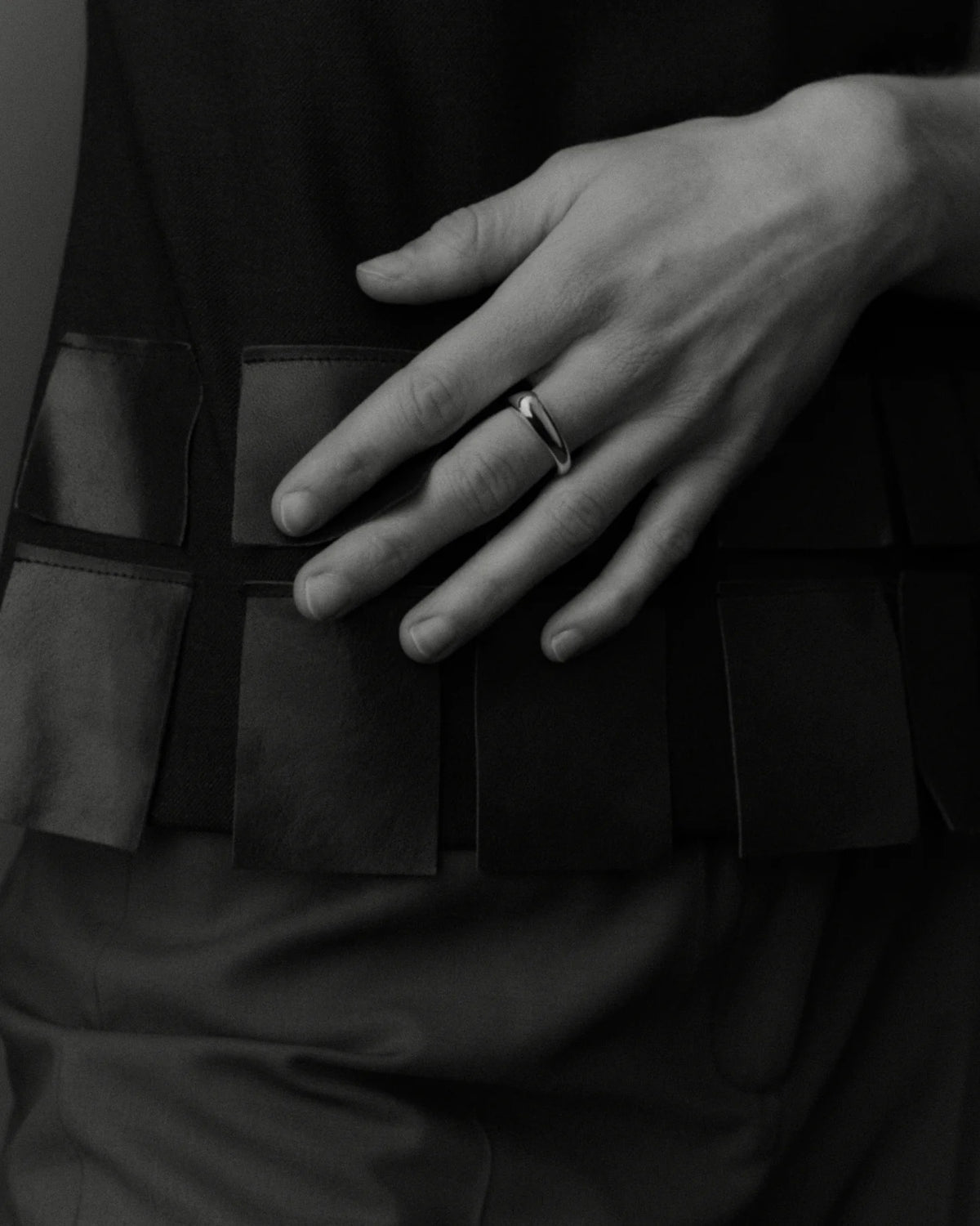Dagny Stacking Ring Silver