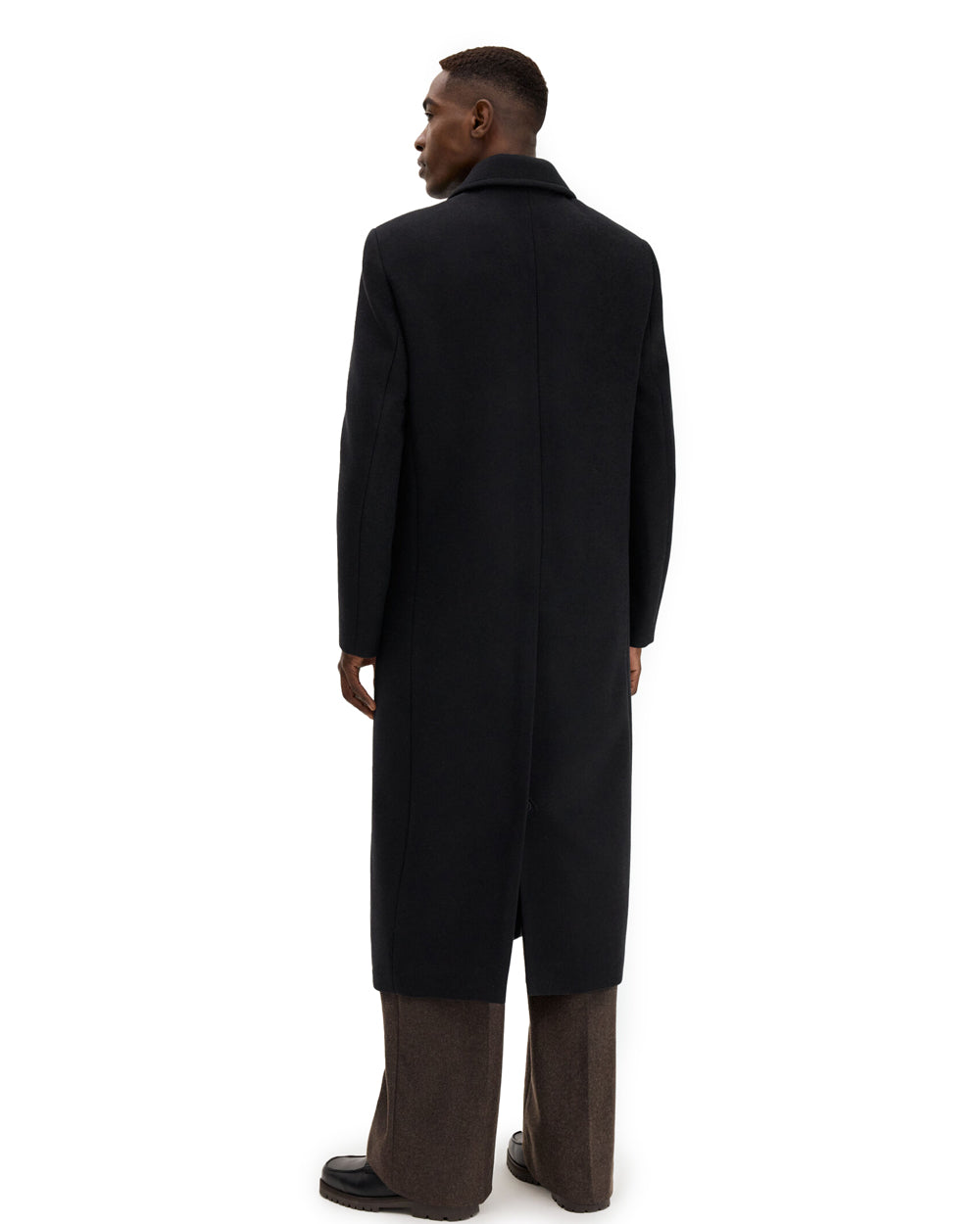 Damian Wool Coat Black