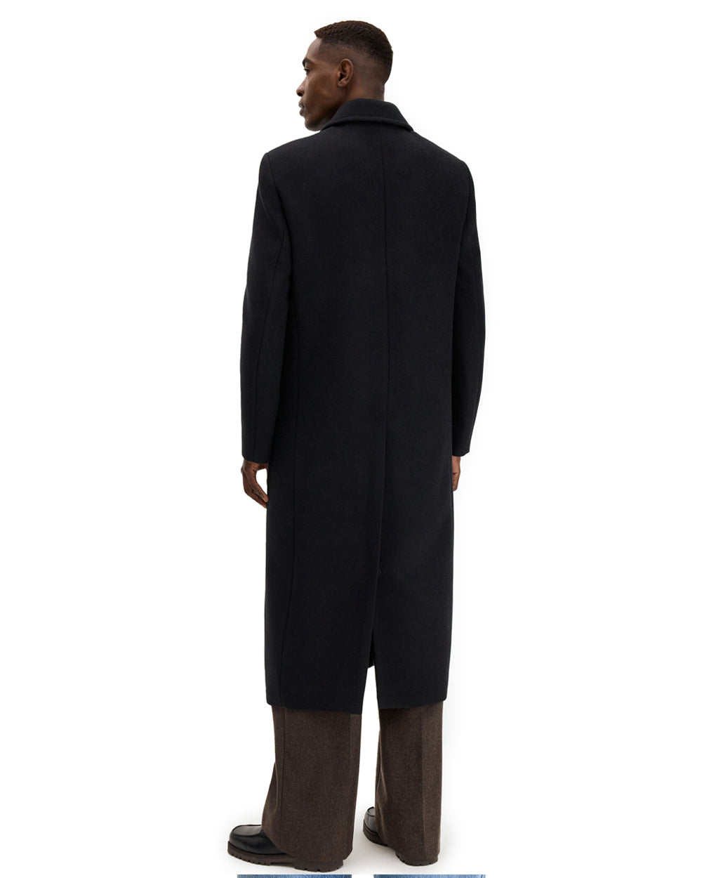 Damian Wool Coat Black