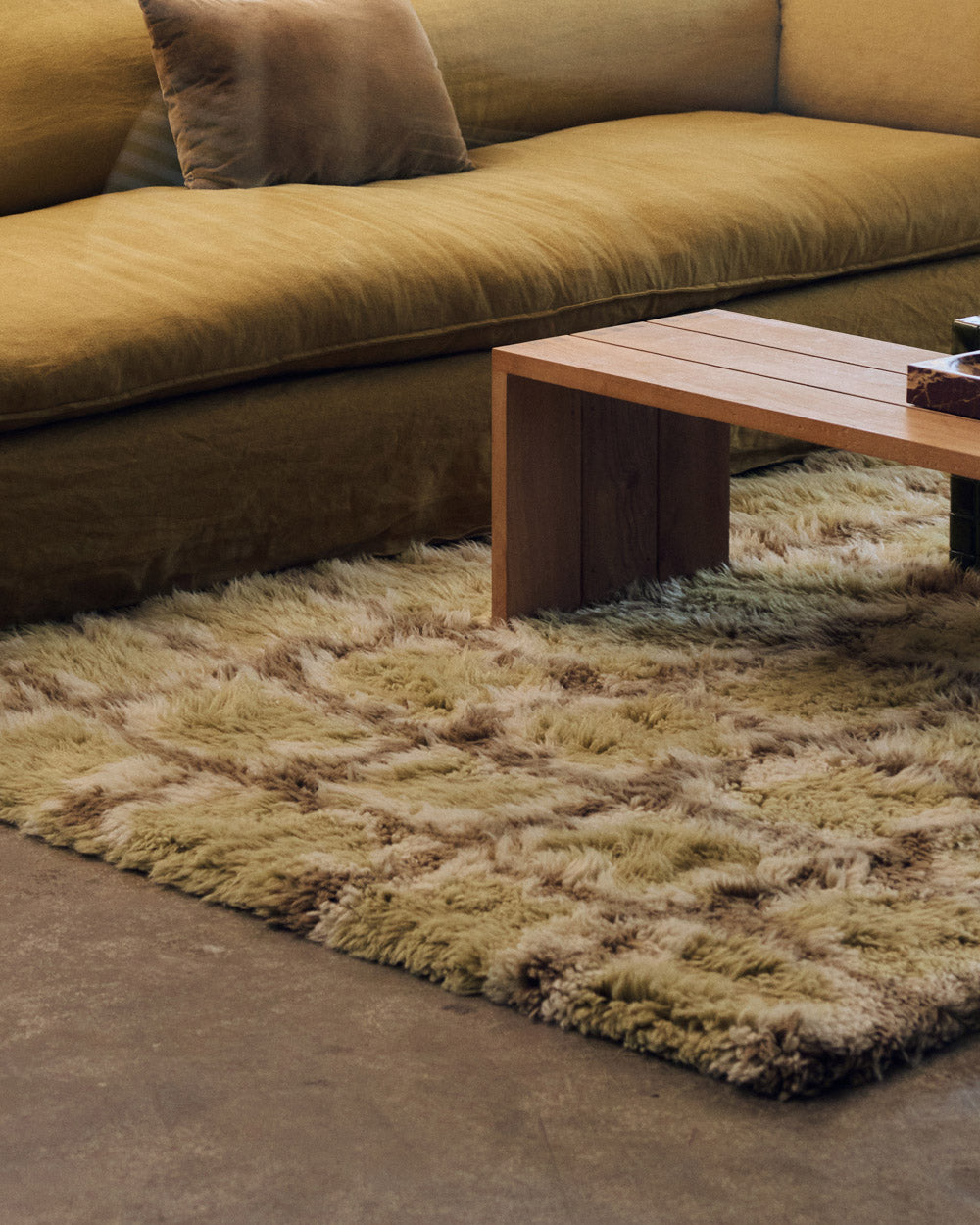 Fluffy Rug 180x250 Tortoise