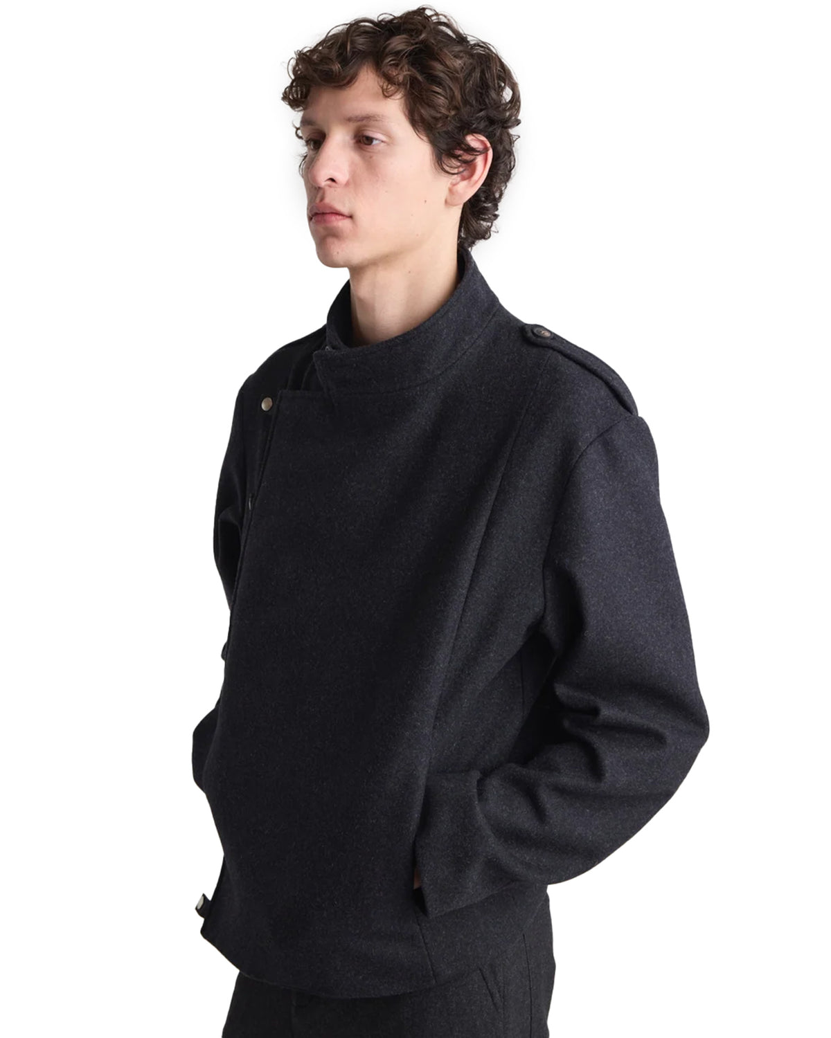 Galdana Wool Jacket Grey