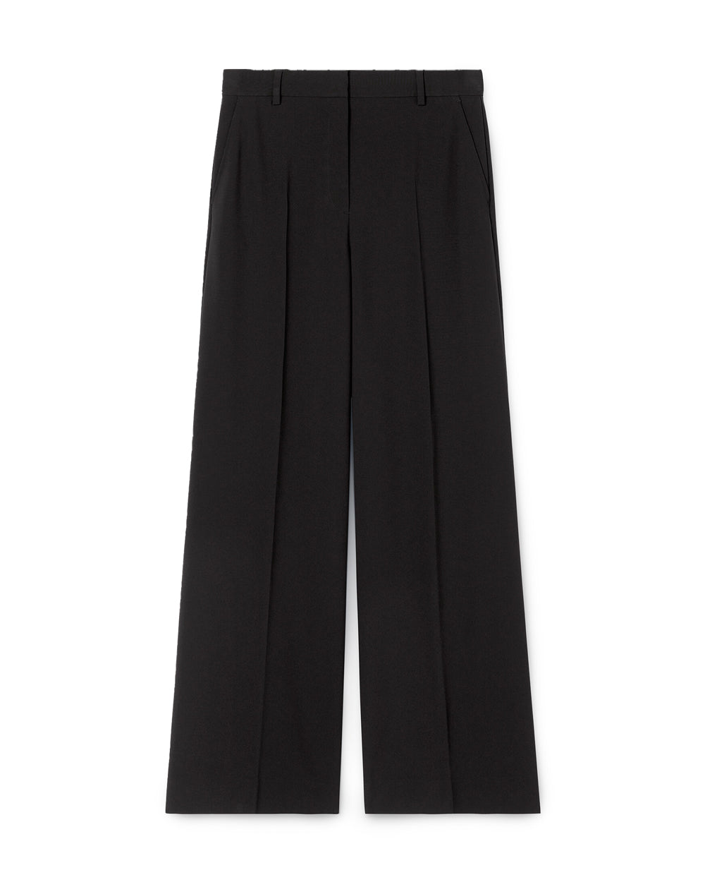 Harlow Drapey Trousers Black