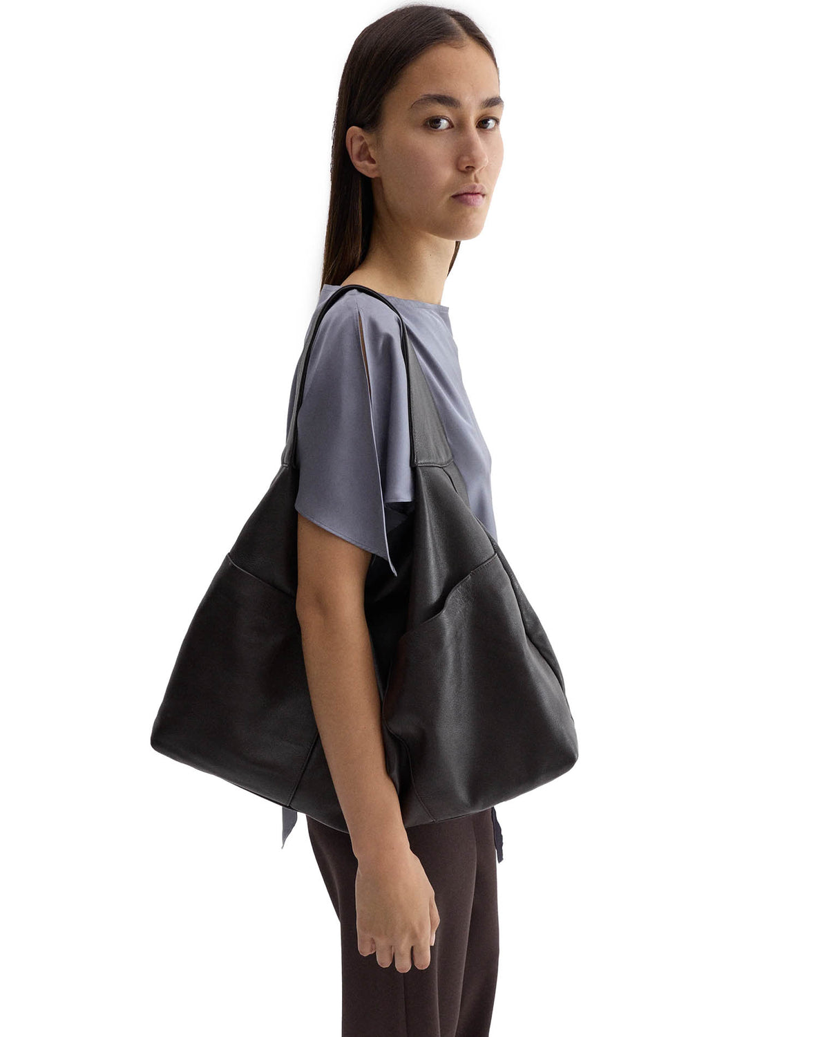 Maxi Sacco Bag Brown
