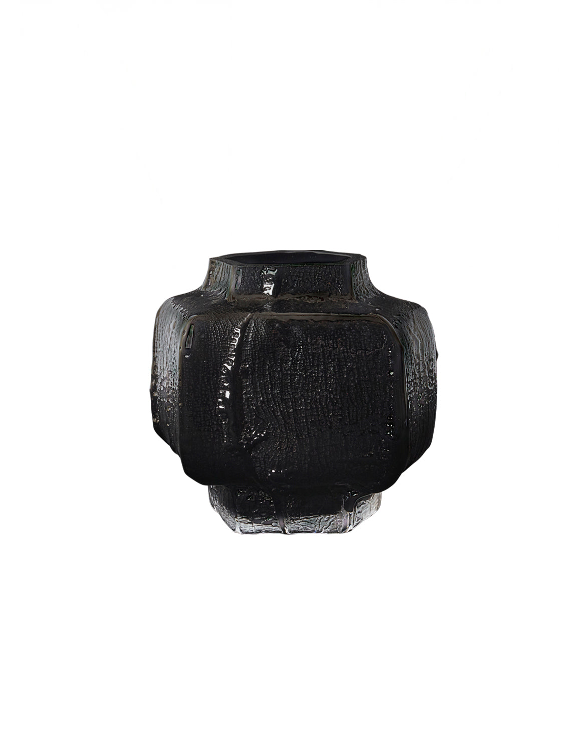 Mokuri Vase H15 Black