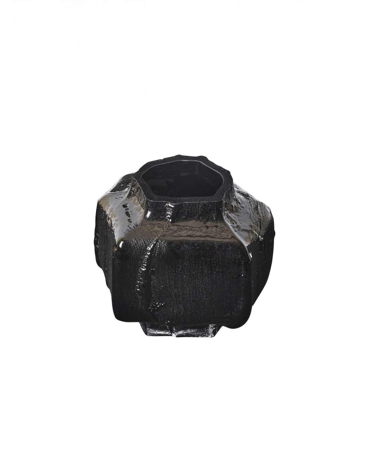 Mokuri Vase H15 Black