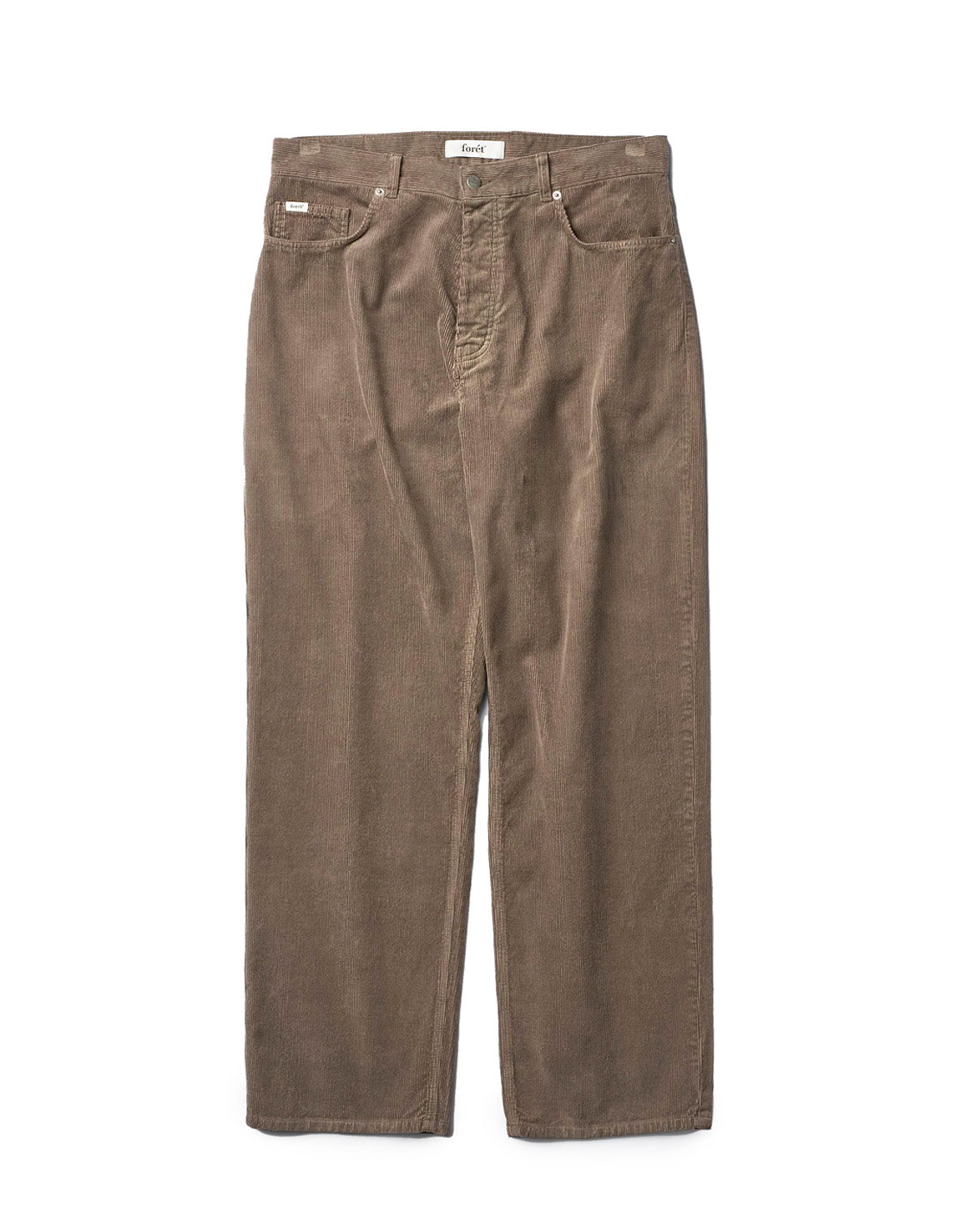 Moor Relaxed Fit Corduoy Pants Faded Wood