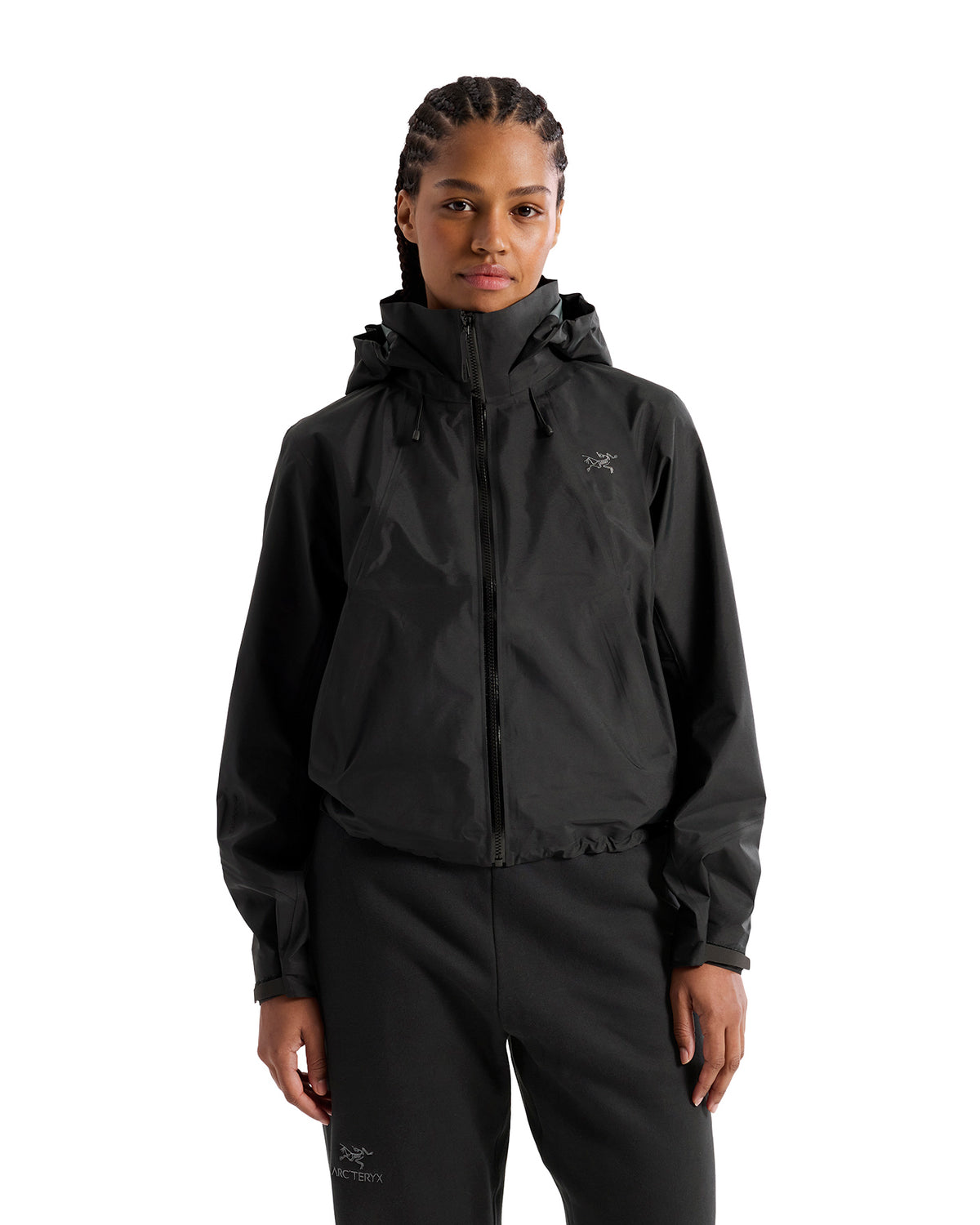 Naya Cropped Jacket W Black