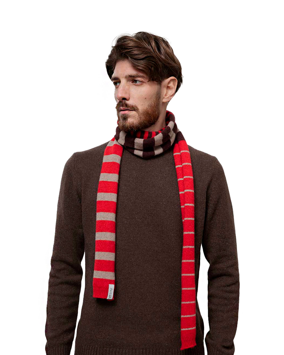 Rino Scarf Multicolor Rosso
