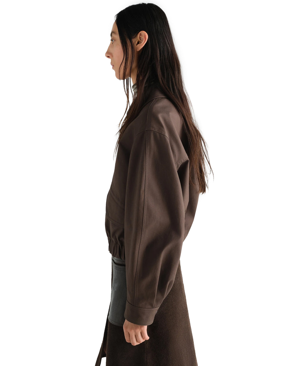 Short Blouson Chocolate