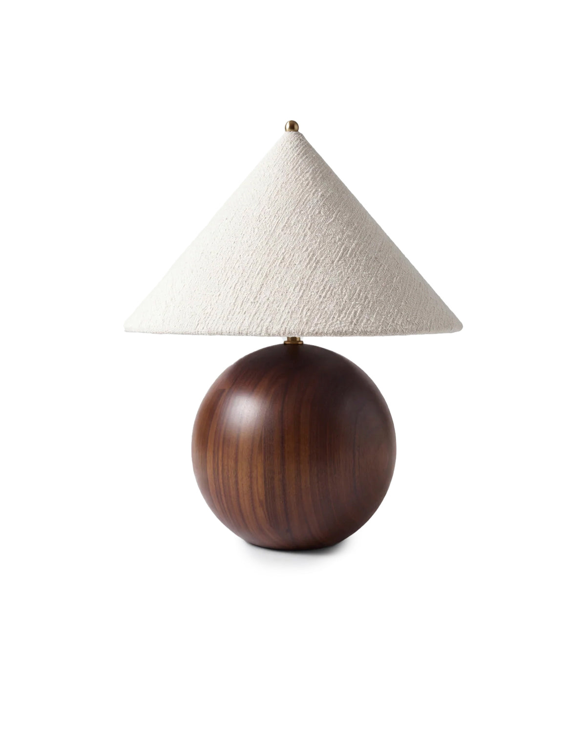 Sphere Table Lamp White Shade