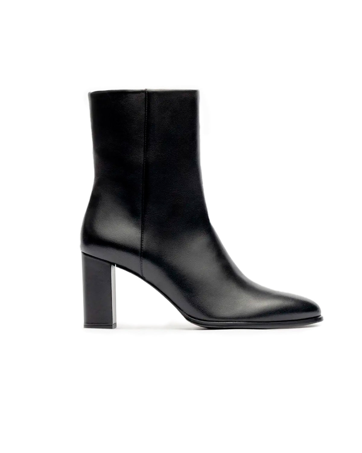 The Ankle Boot Black Nappa