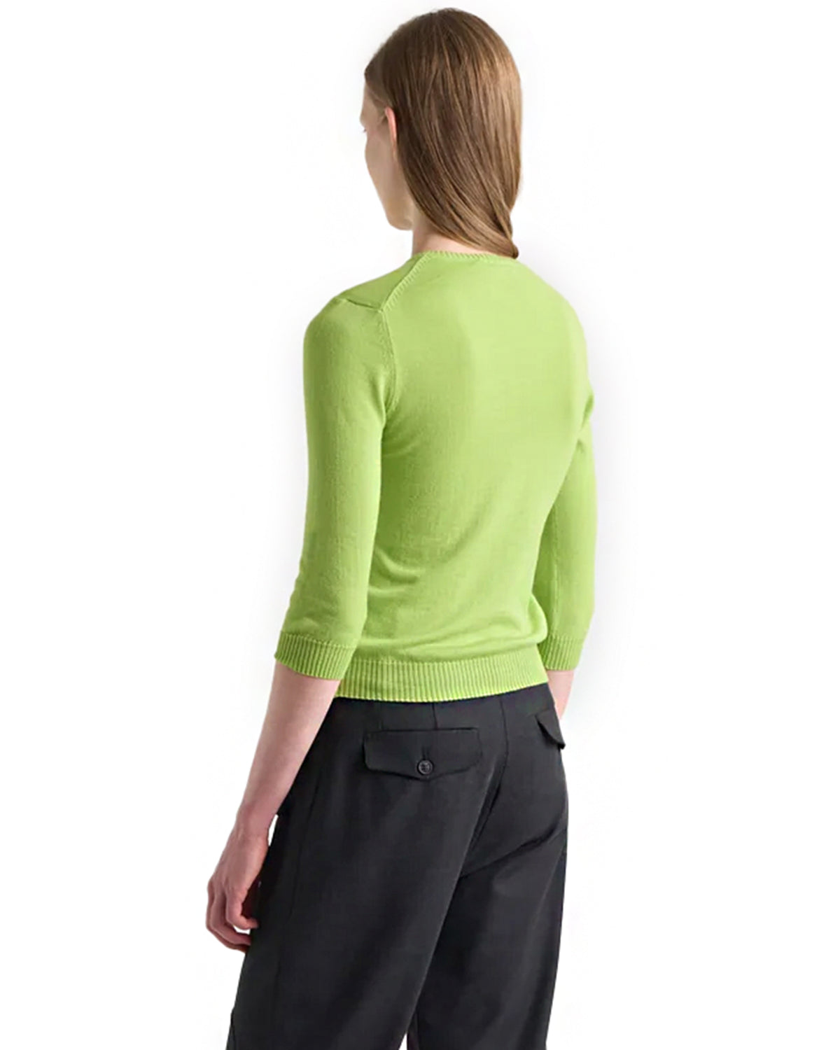 Tilsa V-neck Sweater Green