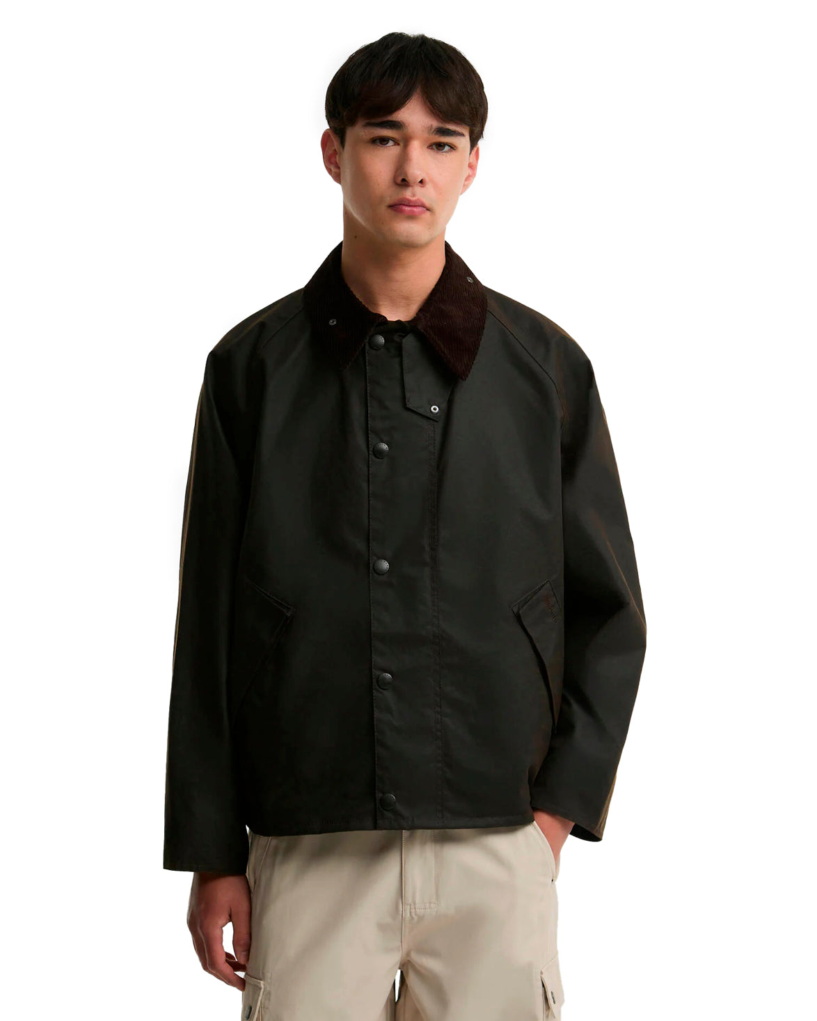 Transport Wax Jacket Dark Brown