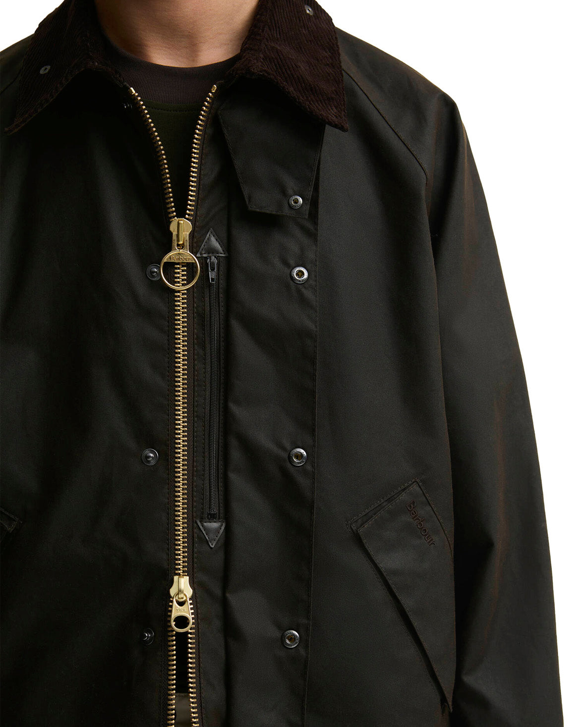 Transport Wax Jacket Dark Brown