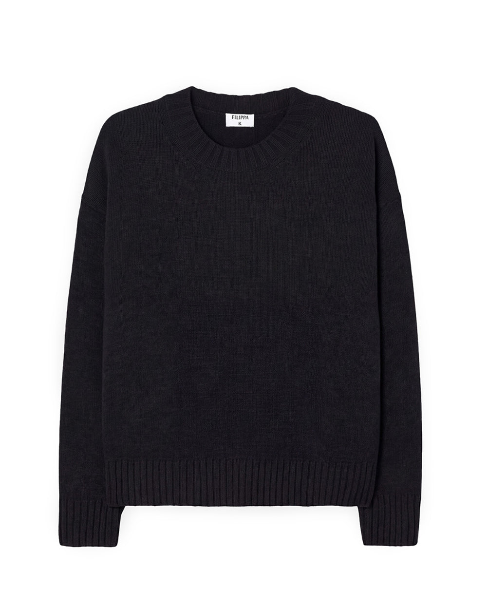 Wool Cashmere Sweater Black