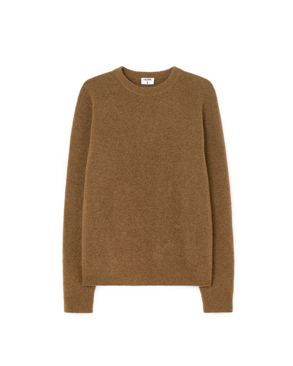 Wool Yak Sweater Mid Brown