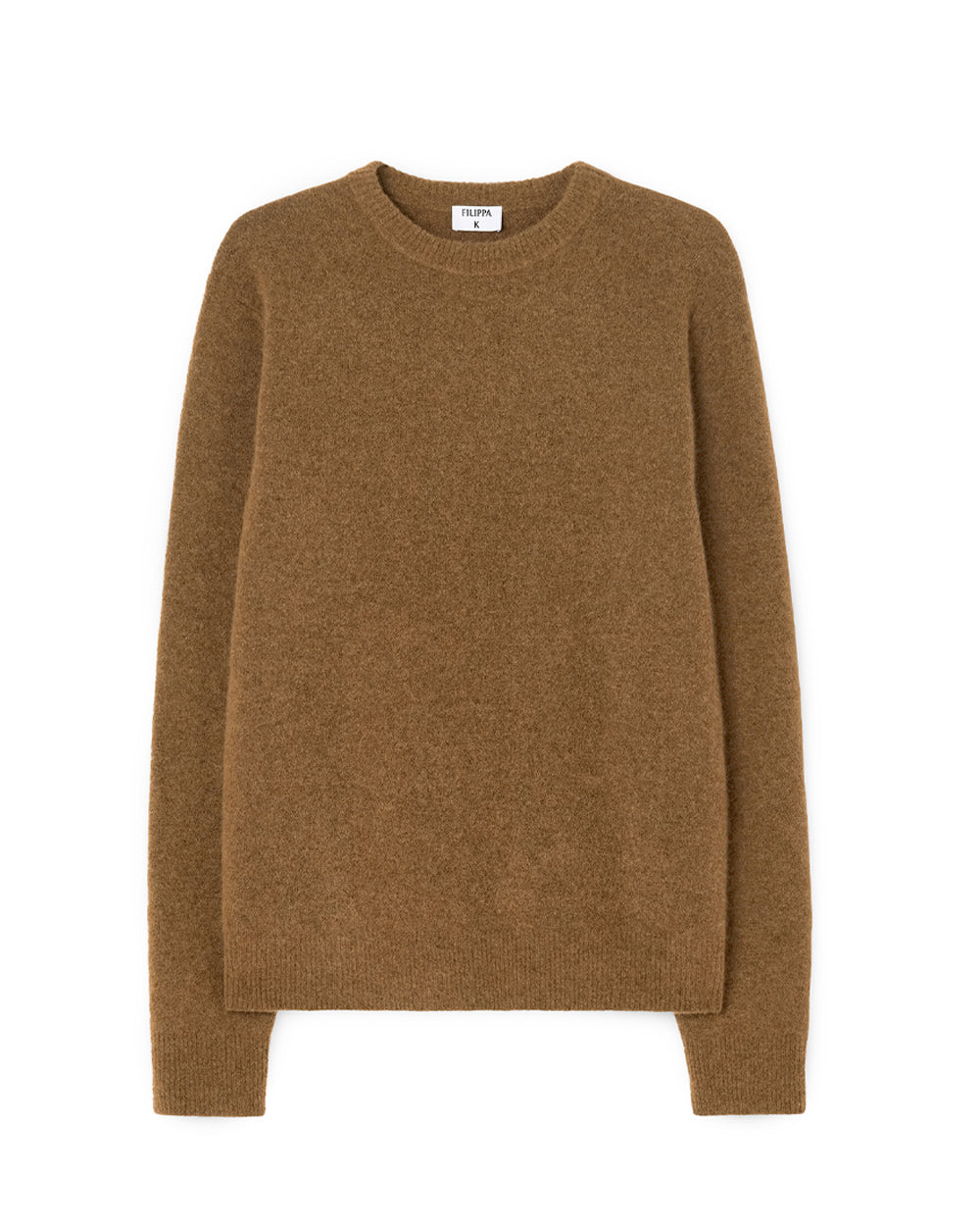 Wool Yak Sweater Mid Brown
