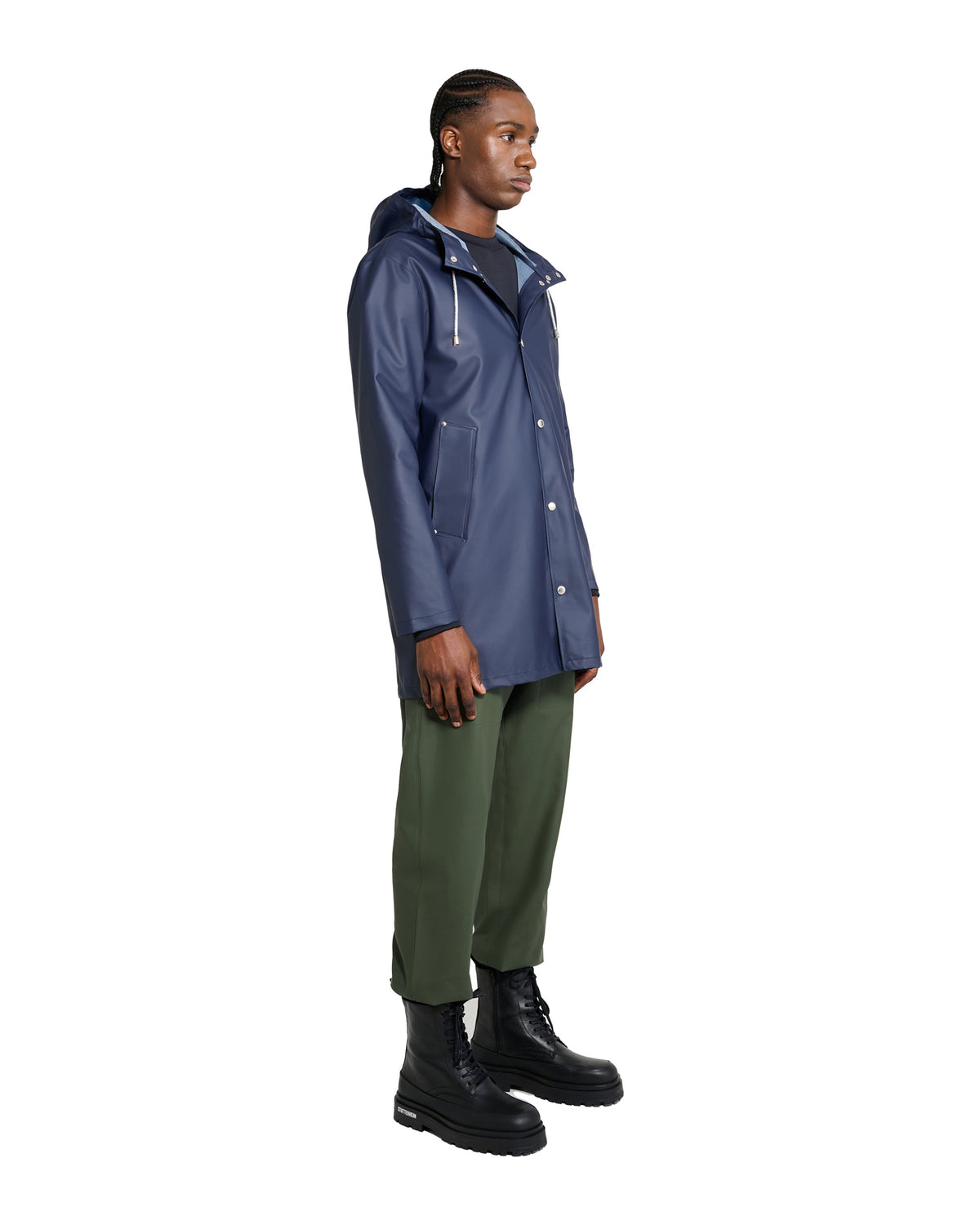 Stockholm Lightweight Raincoat Navy