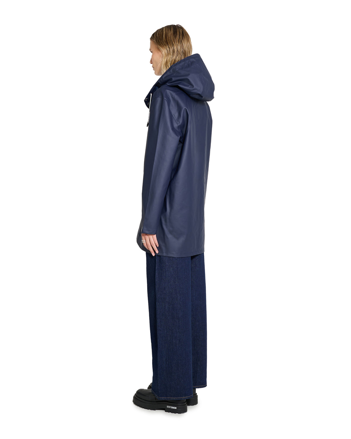 Stockholm Lightweight Raincoat Navy
