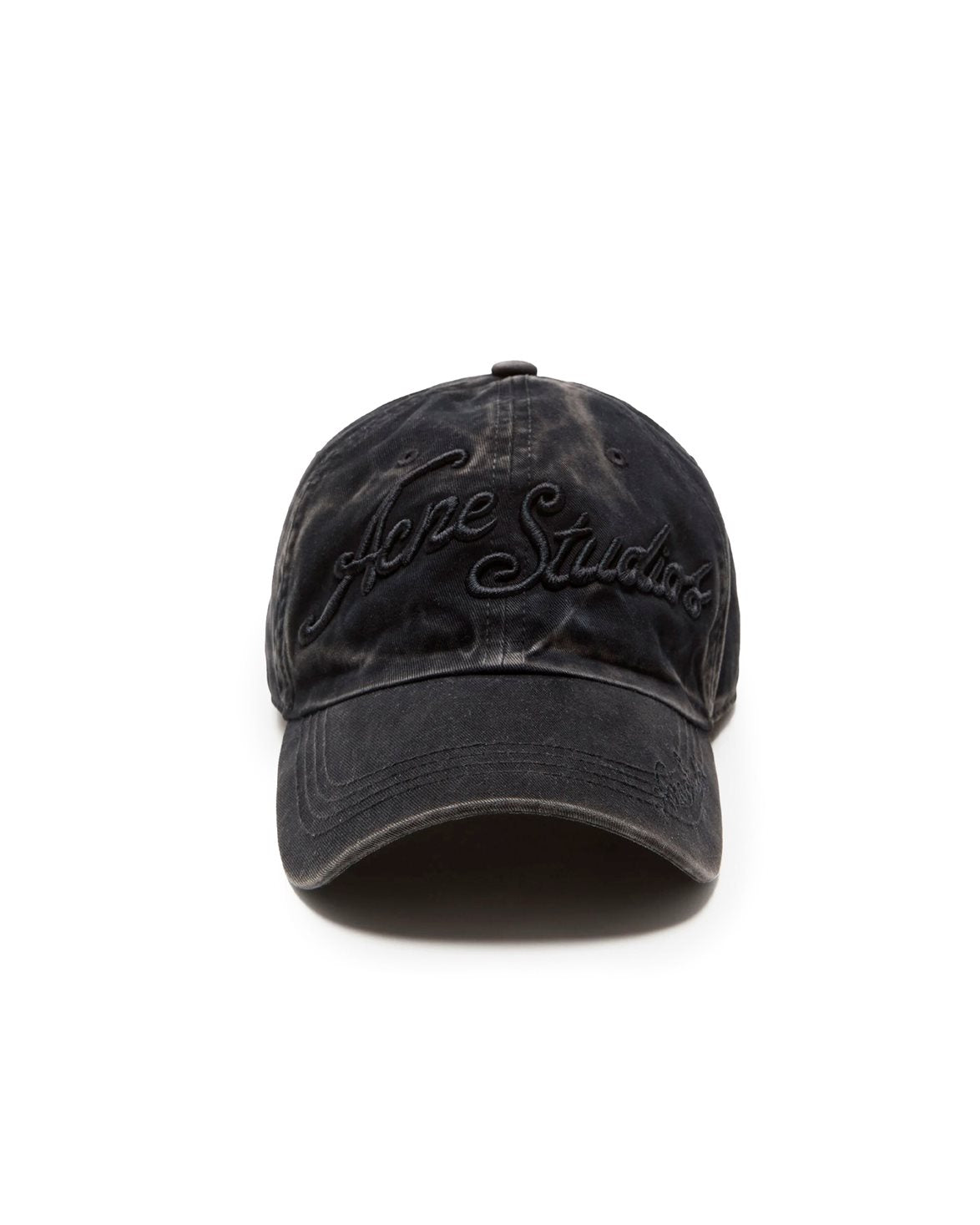 Embroidered Logo Cap Black
