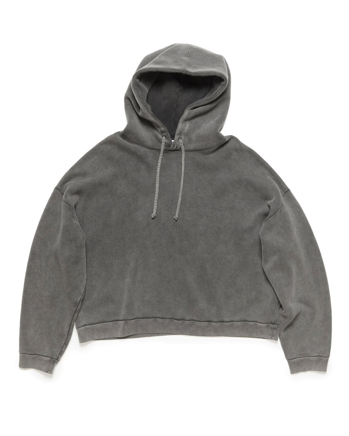Hooded Patch Logo Sweater Faded Black