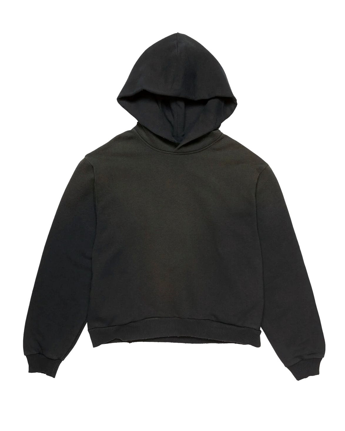 Hooded Stamp Logo Sweater Black