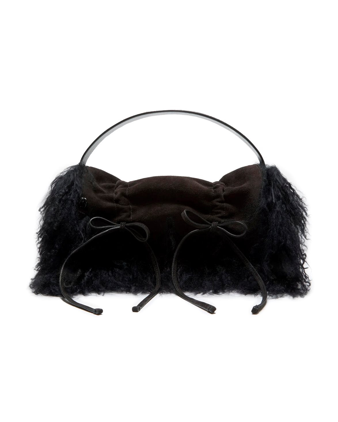 Multipocket Bag Fur Edge Black