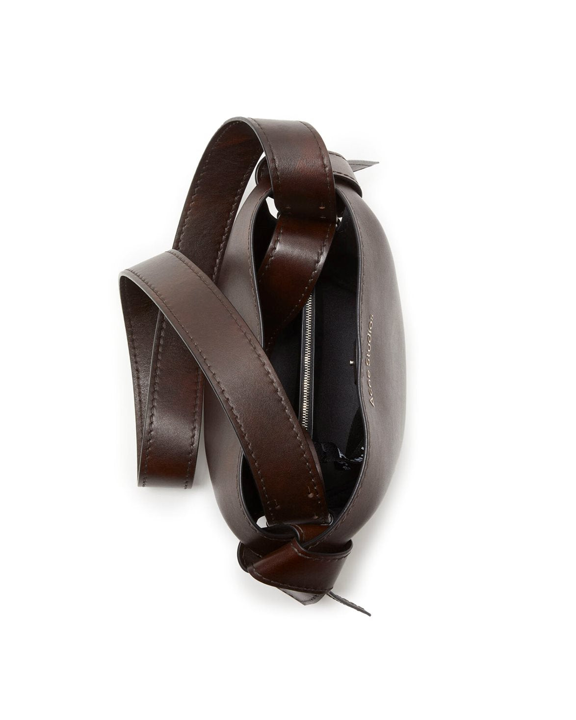 Musubi Mini Shoulder Bag Dark Brown