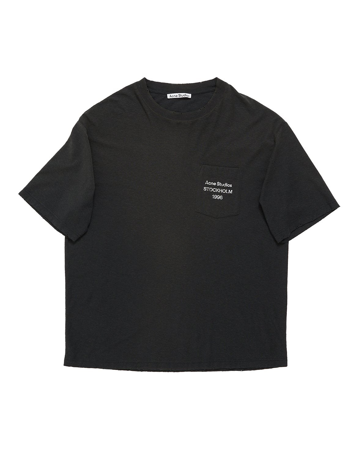 Relaxed Stamp Pocket T-Shirt Faded Black