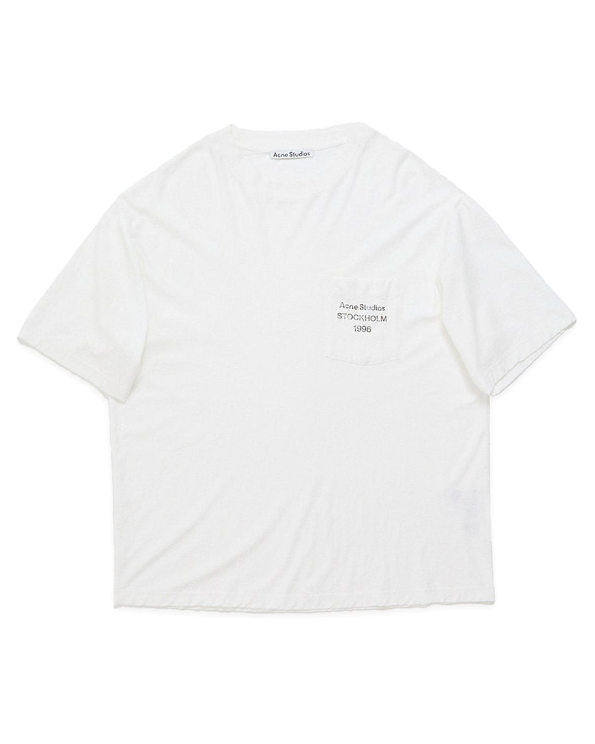 Relaxed Stamp Pocket T-Shirt Off White