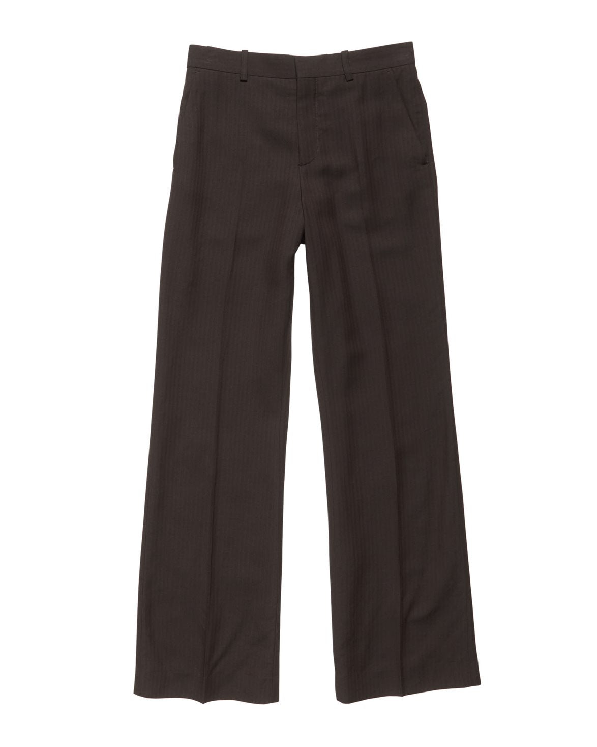 Tailored Suit Trousers Chocolate Brown