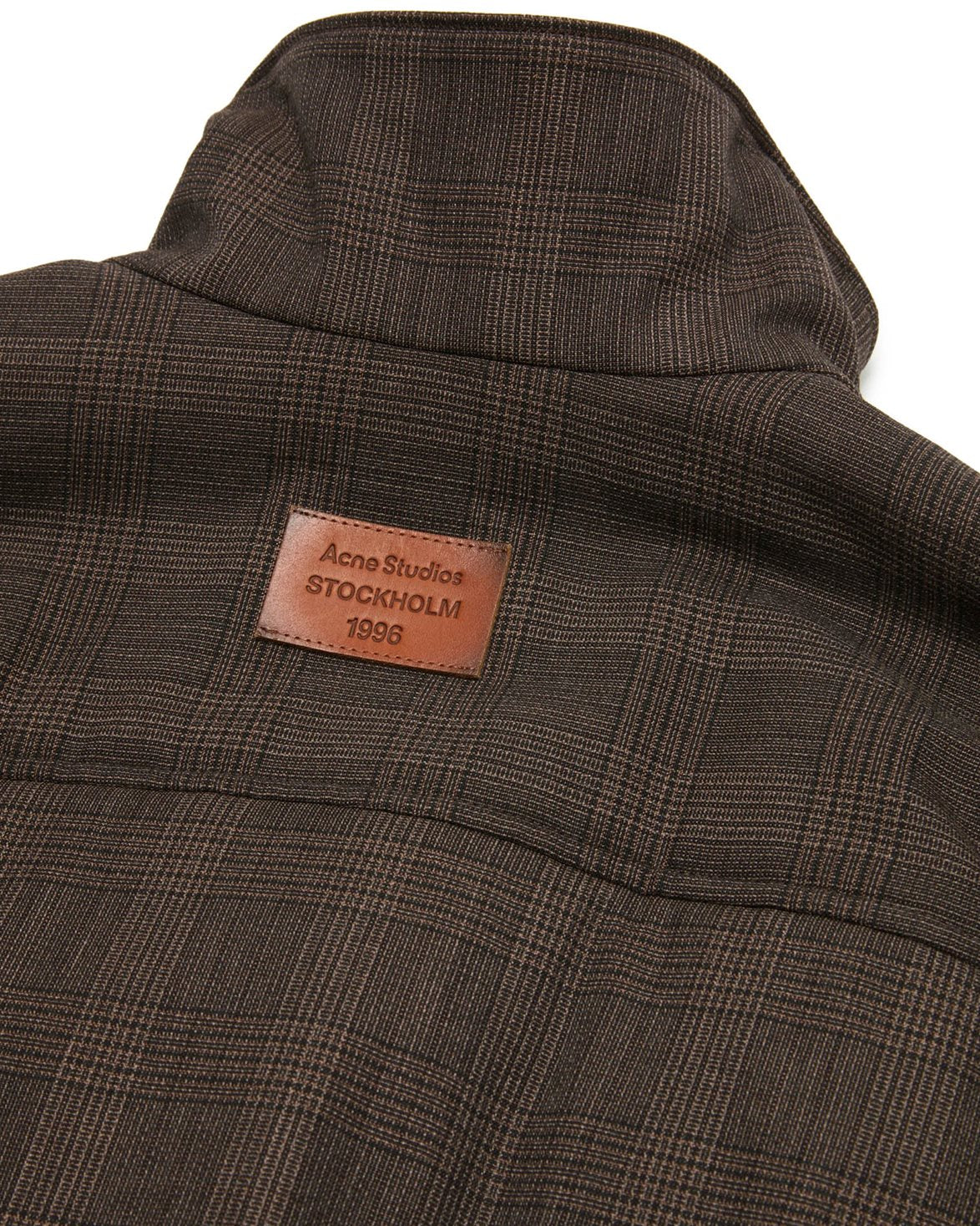 Technical Check Jacket Brown/Black