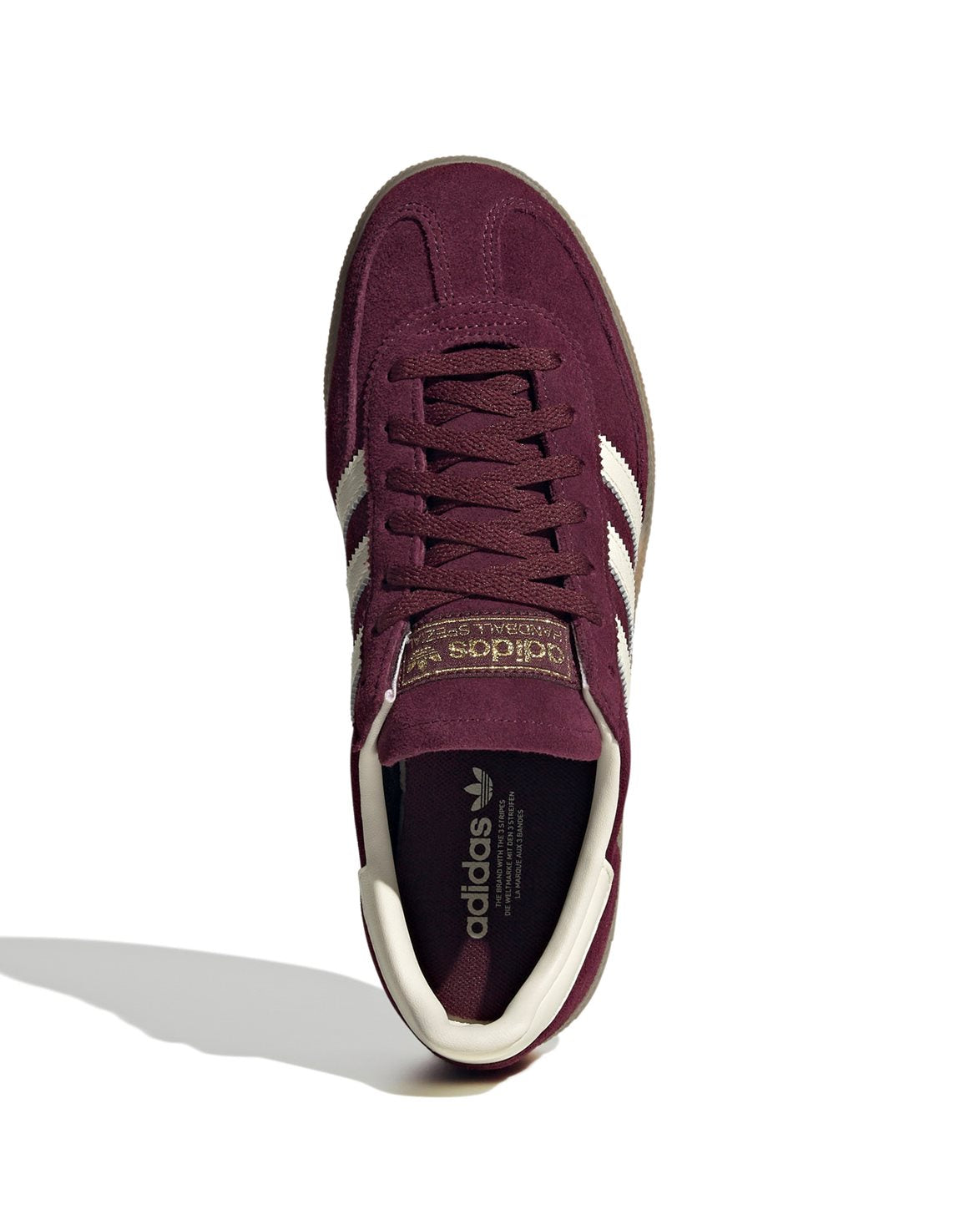 Handball Spezial Shoes W Maroon/Cream White/Gold Metallic