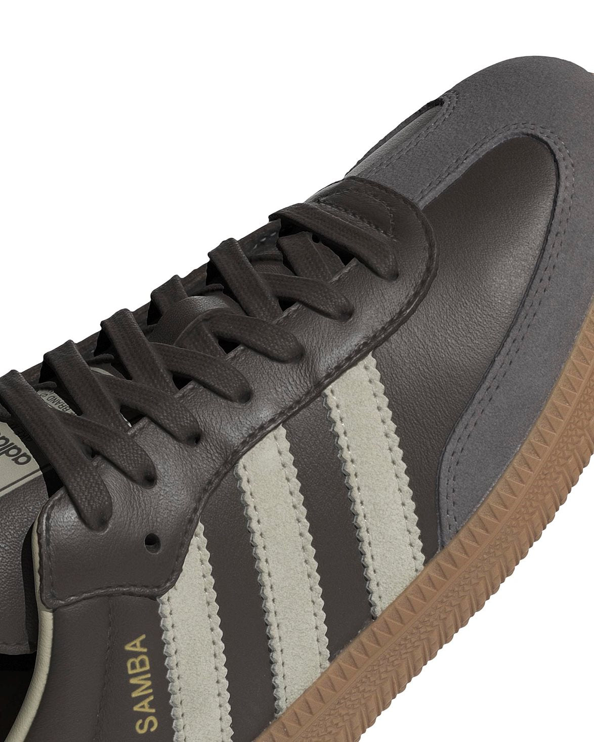 Samba Og Shoes Brown/Putty Grey/Gold Metallic