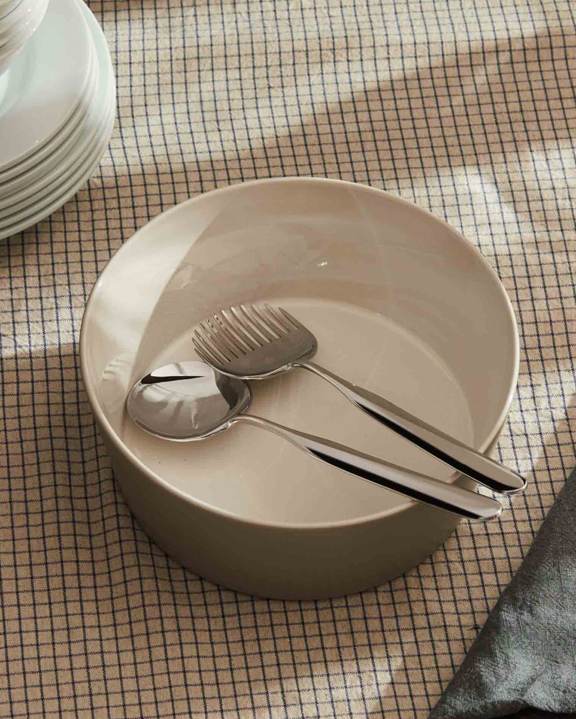 Collo-Alto Salad Set Stainless Steel