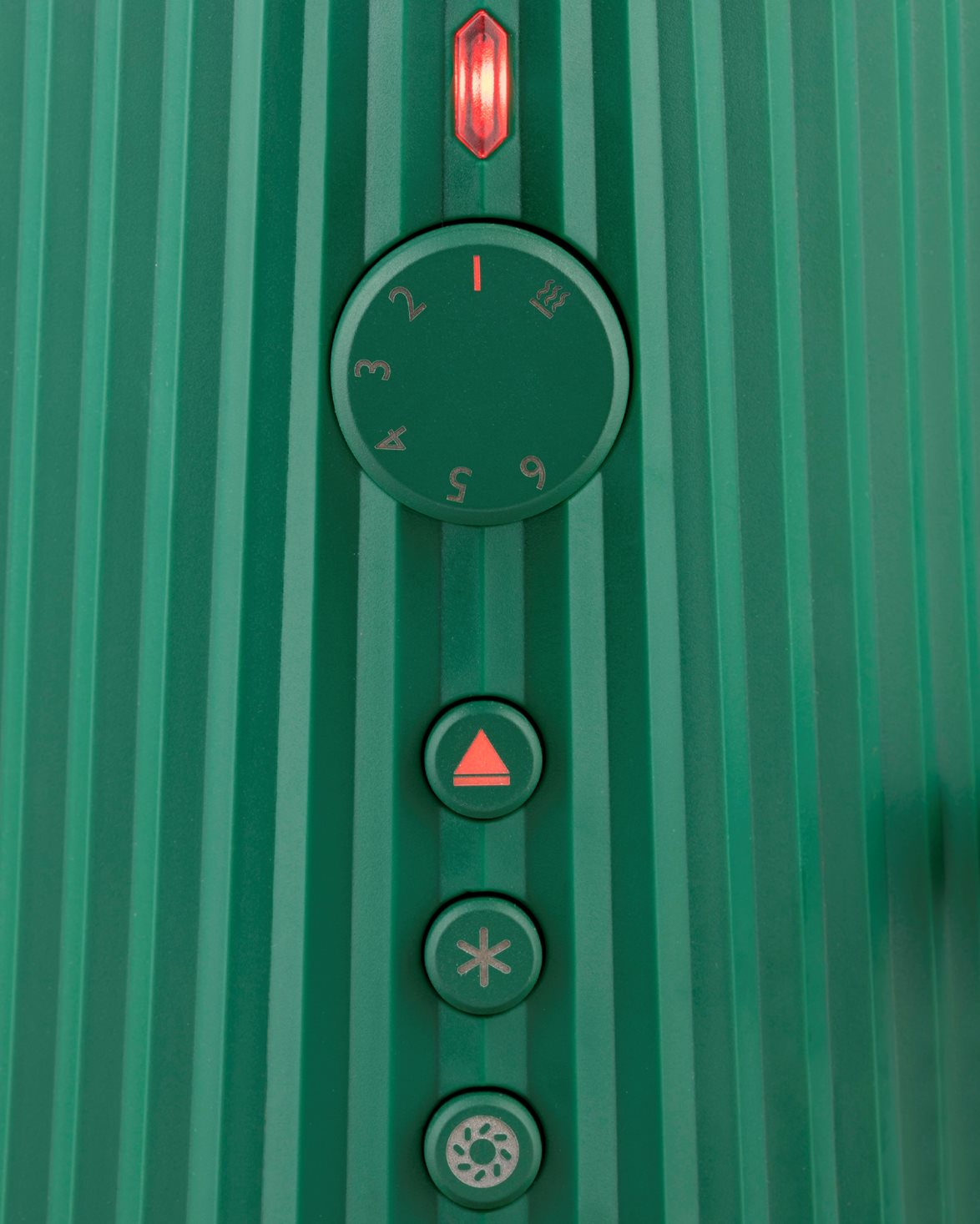 Plissé Toaster Green