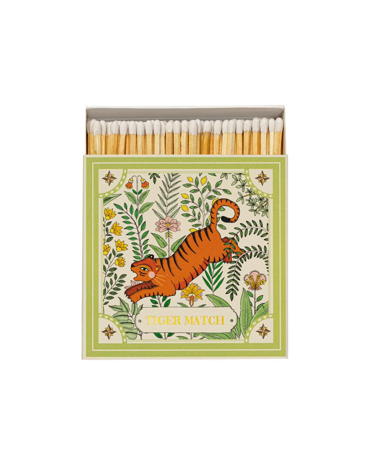 Ariane's Green Tiger Match Box