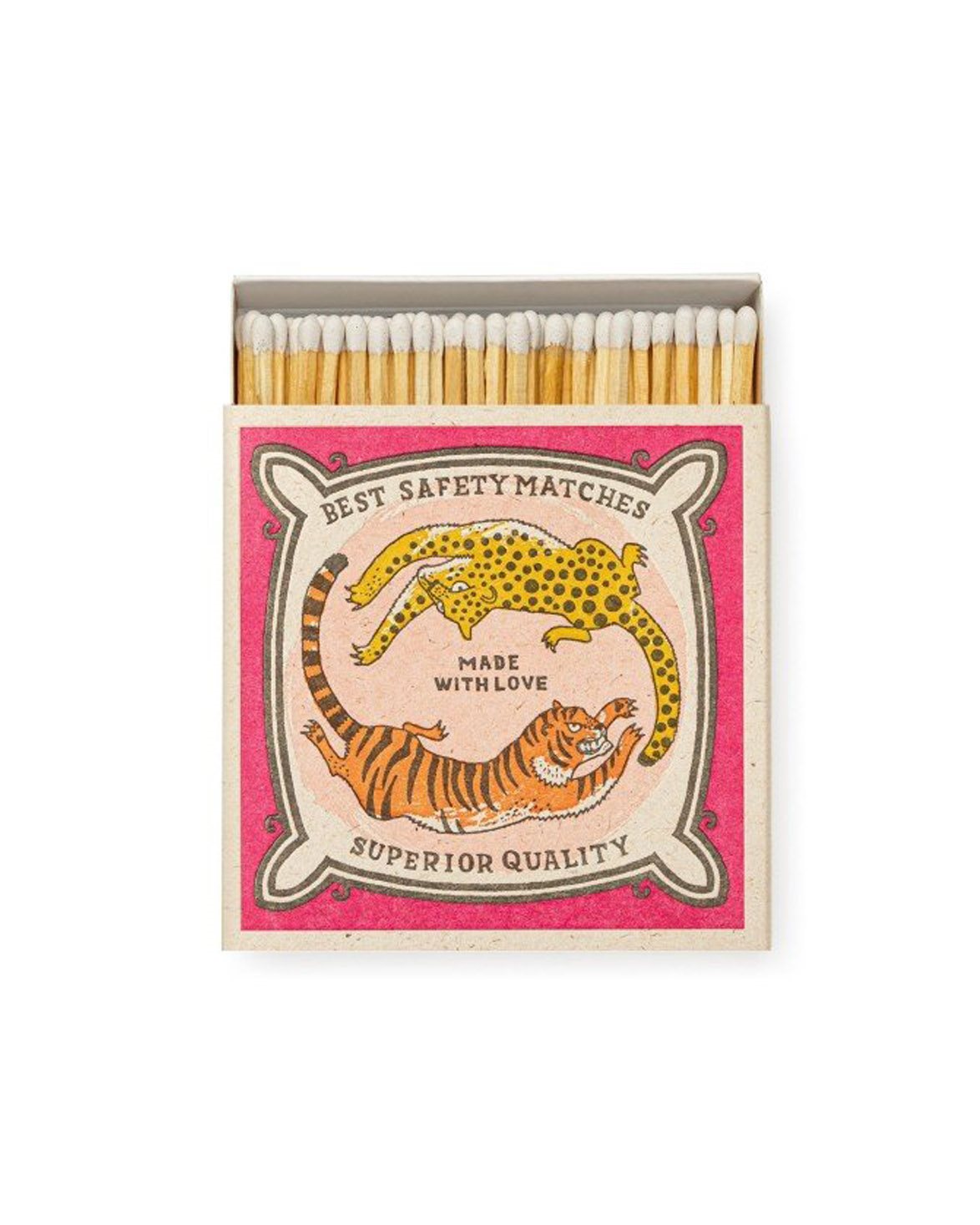 Chasing Big Cats Match Box