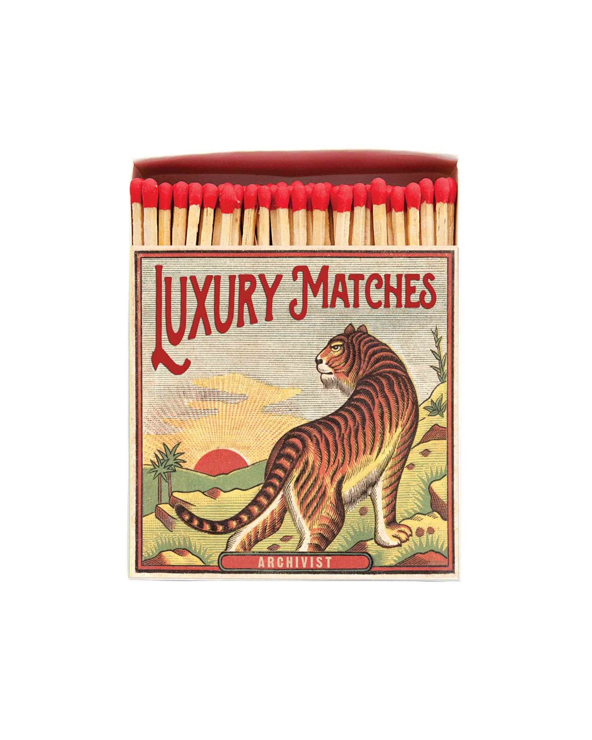 Sunrise Tiger Match Box