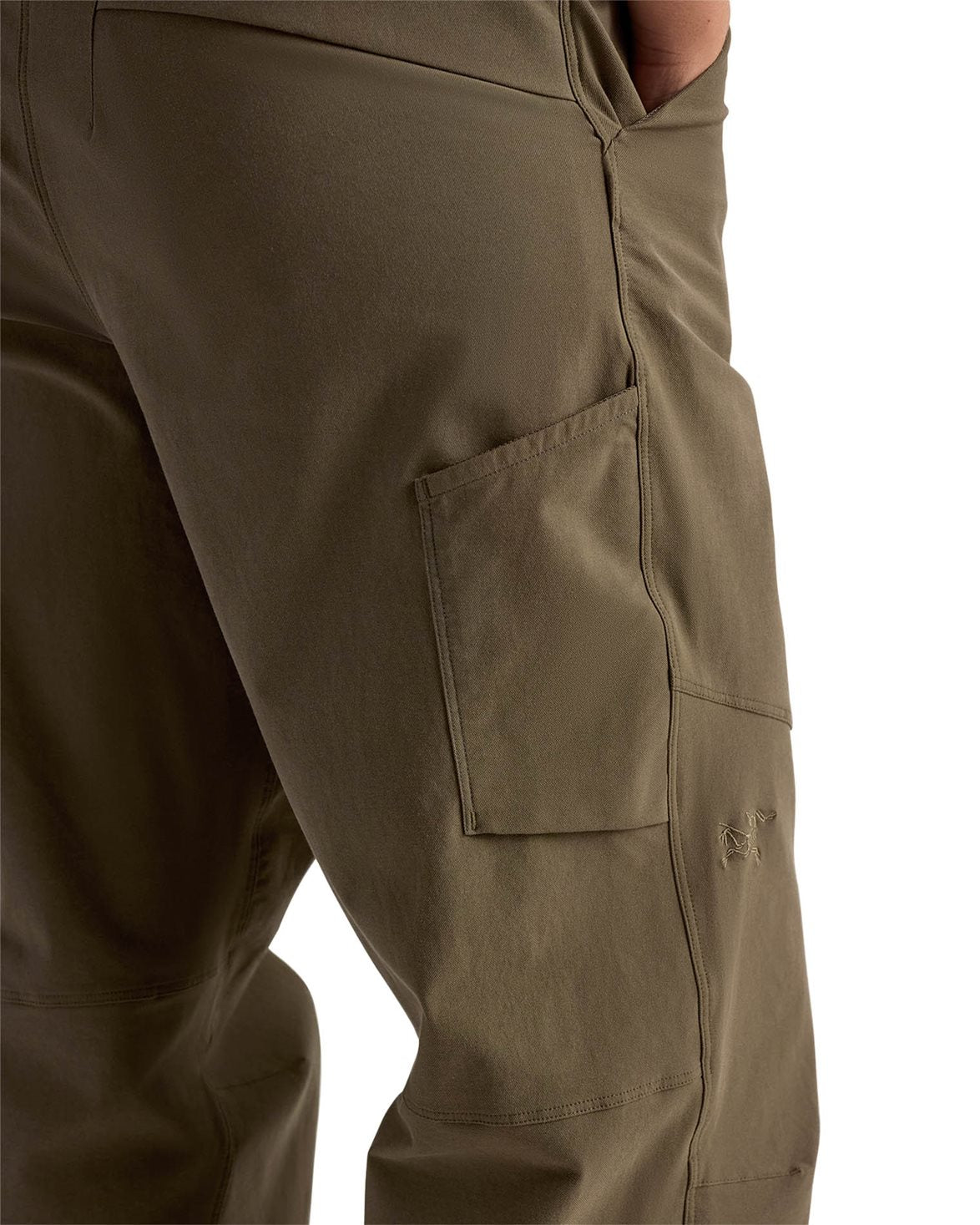 Clarkia Cotton Pant W Wide Leg Mongoose