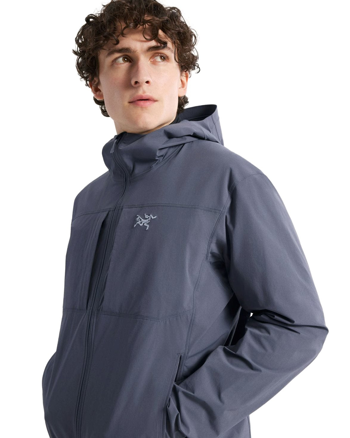 Gamma Lightweight Hoody M Dk Stratus