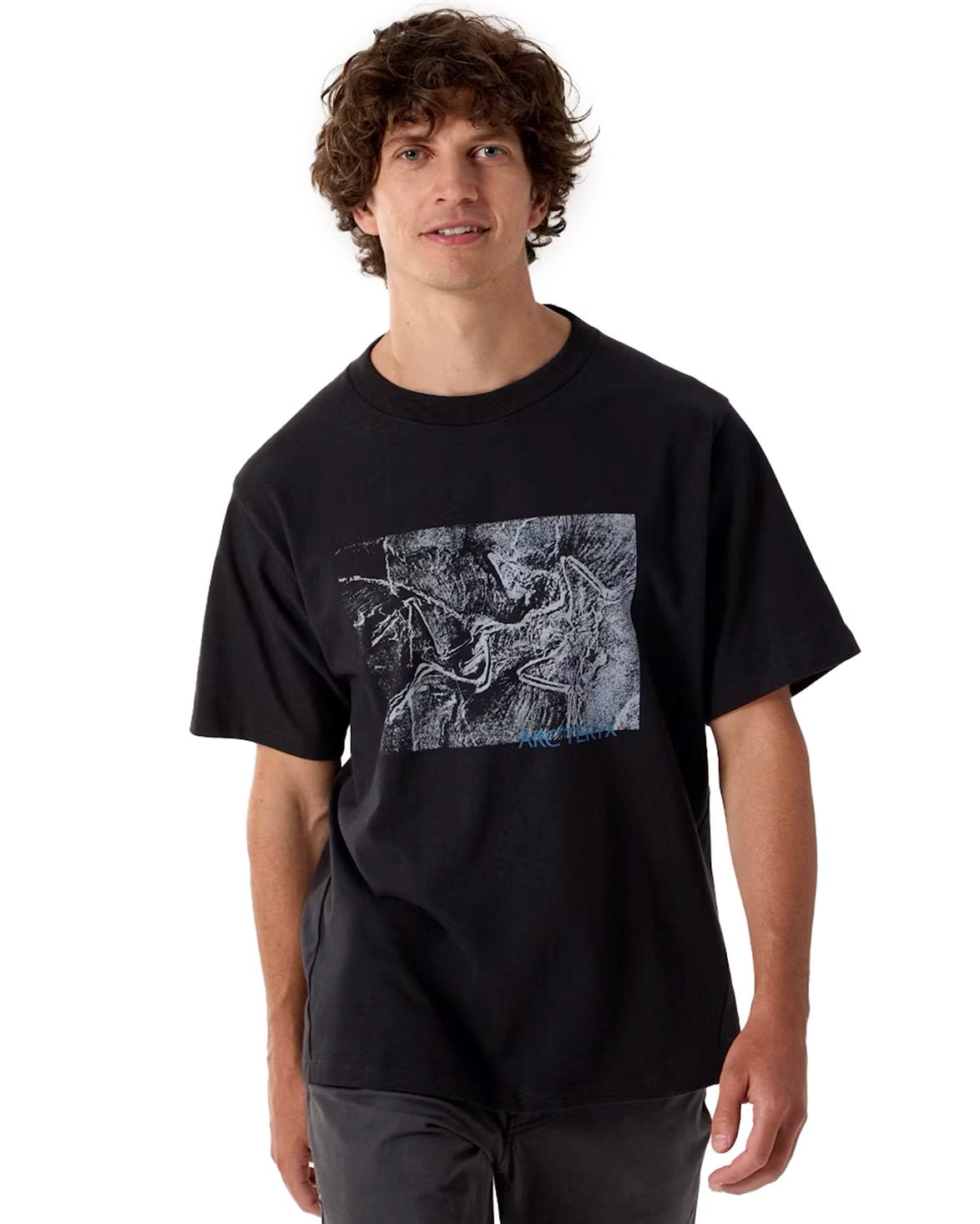 Kragg Cotton Lithographica SS M Black