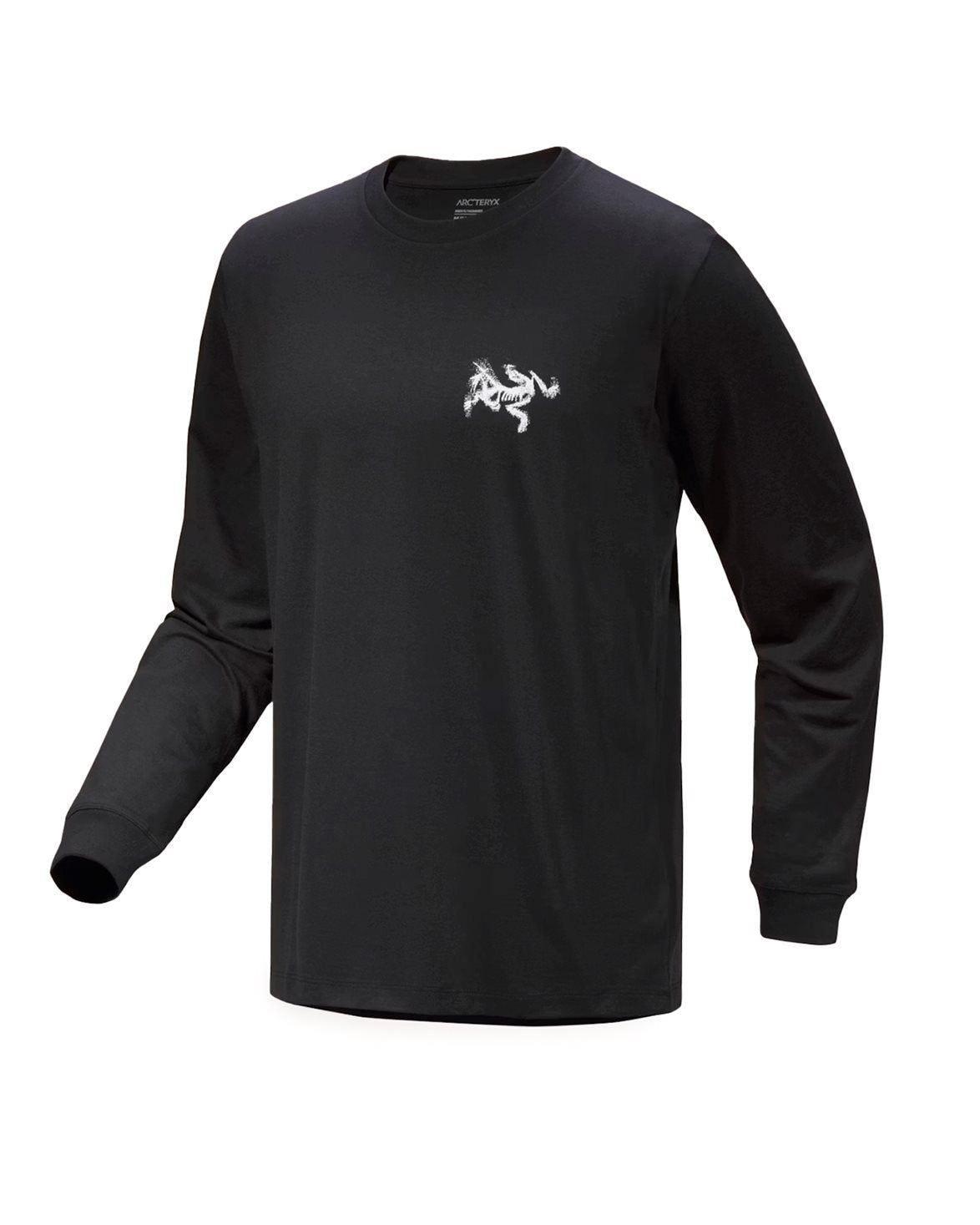 Kragg SL Cotton Bird Tile LS M Black/Arctic Silk